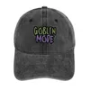 Basker Goblin Mode: Graffiti Cowboy Hat Thermal Visor Födelsedag Cosplay Fashion Beach Mens Kvinnor