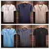 Camisas casuales para hombres Camisa vintage de verano Y2K Ropa Hombres Algodón Lino Ropa de talla grande M-6XL 7XL Blusa coreana Chemise