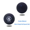 4 pacotes de bolas de squash com ponto azul único, bola de squash de borracha para iniciantes e crianças, treinamento de competição, equipamentos esportivos internos 240313