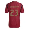 24 25 Soccer Jerseys Belgium de Bruyne Lukaku Trossard 2024 Euro Cup National Team voetbalshirt 2024 2025 Men Kids Kit Home weg Tielemans Bakayoko Carrasco