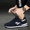 Casual Shoes Autumn PU Leather Man Sneakers Men's Sports Mens Running Sport Blue Jogging Tennis 2024 Sneekers Gym GME-1593