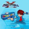 Aanime Beyblade Spinning Top Metal Luminous Tops Toy para crianças crianças arma jogos de festa romance meninos menina interativo legal aa 240307