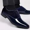 HBP Sapatos masculinos de couro formal, sem marca, oxfords, leves, de alta qualidade, mocassins, sapatos de noivo para casamento