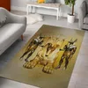 Tapis Dieux égyptiens Amant Royal Mode Tapis Cadeau 3D imprimé Tapis de Chambre Sol antidérapant Grand Tapis décoration de la Maison Style-1