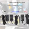 Outils nouveau chargeur de tondeuse à cheveux adaptateur de cordon d'alimentation Europlug pour Magic Senior Super 8148/8591/8504/1919/8164