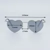 Zonnebril SL 301 Originele Love Heart Luxe Legering Gepersonaliseerde Top-Notch Solar Bril Heren Klassieke Retro Handgemaakte Brillen