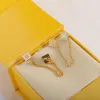 Luxury designer jewelry earrings Earrings women wedding party designer jewelry high quality with box