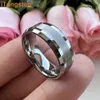 iTungsten 6 mm 8 mm Verlobungsring, vergoldeter Wolfram-Fingerring für Männer, Frauen, Paare, Modeschmuck, bequeme Passform, 240315