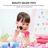 Hänge halsband barns kamera barnmakeup leksaker för barn tjej skönhet salong låtsas spela småbarnssats flickor
