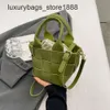 High quality fashion weave New Fashion Korean Handheld Woven Bag Texture Trendy Small Square Personalized and Unique Design Single Shoulder