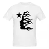 Hellstar Hip Hop Mens Kort ärm T-shirt Högkvalitativ gotisk stil 2023 Ny tryckt T-shirt 240318