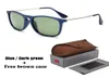 Wysokiej jakości mężczyźni kobiety okulary przeciwsłoneczne projektant okularów przeciwsłonecznych Celebrity Eyewear Uv400 soczewki ze skórzanymi skrzynkami i pudełkiem 7197250