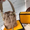 Ffendi Bags Designer Bag Classic High Quality Luxury Shoulder Bag Women Tote Bag Crossbody Bag Retro Bucket Bag 623