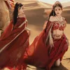 Scenkläder ökenkläder exotisk kostym västerländsk rese skjuter sommar Hanfu