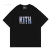 Kith Design da uomo T-shirt Primavera Estate 23 Colori T-shirt da vacanza Manica corta Casual Lettere Gamma di dimensioni di stampa Taglia S-xl Jk