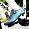 Botas homens ciclismo de tênis mtb feminino de bicicleta de montanha plana spd rota de rota para Shimano Road Bike Speed Sneaker Dirt Bicycle Shoes