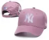 Brief Stickerei Baseball Kappe Mode Männer und Frauen Reise Gebogene Krempe NY Liebhaber Hut Outdoor Freizeit Sonnenschutz Hut Ball caps N10