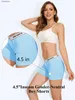 Molasus 4.5 entrejambe pour femme sous-vêtements en coton extensible doux Boxer pour femme Anti-frottement short pour garçon culotte grande taille C243128