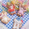 Baking Moulds Baby Birthday Cookie Cutter And Fondant Embosser Boys Girls Animal Frosting Biscuit Molds Shower Cake Supplies Gifts