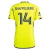 24 25 MLS Nashville SC Soccer Jerseys The Kits Man Major League 2023 2024 FOTBALL SHIRT Primary Home Gul Away Man in Black Surridge Mukhtar Shaffelburg Boyd Moore