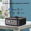 Altoparlanti portatili Altoparlante retrò portatile USB compatibile Bluetooth V5.0 Giradischi in vinile Altoparlante portatile stereo vintage Scheda TF/Disco U/Riproduzione AUX 24318