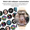 Fashion Xiaomi New Smart Round Smartwatch Bluetooth Chiamate Watchs Men Women Fiess Bracciale Watch Watch Custom Watchs