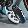 Calçados sapatos de ciclismo mtb homens corrida sapatos de bicicleta selflocking velocidade tênis antiderrapante mulheres spd mountain road ciclismo calçado