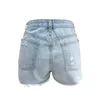 Frauen Shorts Damen Denim Sexy Hohe Taille Hosen Zipper Do Alte Casual Hosen Für Feine Frau Zerrissene Sommer Dünne streetwears