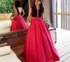 اثنين من نغمة ballgown فساتين سهرة سهرة أسود رقبة القارب الكريستال العميق الخامس مفتوحة الظهر مع شاحس لونج برميل