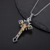 Halskette Kreuz Anhänger Herren Edelstahl Sommer Personalisierter Schmuck Yiwu T9ii