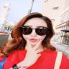 lunettes de soleil de canal de concepteur pour femme lunettes de soleil d'outre-mer Xiangjia femmes en ligne lunettes de soleil photo de rue populaires lunettes polarisées 7937 avec boîte