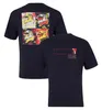 F1 Suit de course 2024 New Team Summer Summer à manches courtes Polo T-shirt pour hommes à séchage rapide peut être personnalisé.