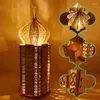 Decorazione per feste 2024 Calendario per il conto alla rovescia Ramadan Fai da te Eid Mubarak Ornamento dell'Avvento Cassetto in legno Casa musulmana islamica