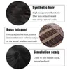 Synthetic Wigs Cosplay Wigs Ailiade Black Mens Wig Short Straight Bangs 12 Synthetic Wigs For Male Boy Cosplay Anime Daily Party Wig Heat Resistant 240329