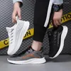 Casual skor tenis masculino sneakers män mesh lac-up hane som springer promenader zapatillas hombre sko 6812