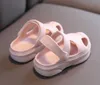 HBP Non-Brand summer children baby beach sandals kids girls hole slides platform cartoon boys flat sandals slippers