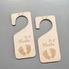 Party Decoration 7 Pcs Baby Closet Size Divider Wooden Organizers For Home Nursery