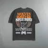 Darcsport Nfgu Wolf Head Fitness T-shirt Odzież American Mens and Women Sports Rekrour LUSE FIT