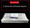 LED Skin Rejuvenation Model 2 Zone Fir Sauna Far Infrared Thermal Body Slimming Blanket Heating Therapy Slim Bag Spa Weight Reduce4003748