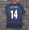 HENRY Retro Soccer Jerseys HIGHBURY PIRES REYES 95 96 97 98 90 91 92 93 94 99 00 1998 1996 BERGKAMP ADAMS Persie Galla V. PERSIE Vintage Classic FOOTBALL SHIRT uniform