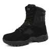 Fitness Shoes Summer Botas táticas respiráveis homens Forças especiais Forças Esportivas ao ar livre Caminhadas de escalada Combate do exército masculino tornozelo