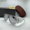 Occhiali da sole firmati Wave Mask Tom Large Frame Donna Uomo Occhiali polarizzati Fibra di acetato Hip Hop Classici di lusso Uv400 Protettivo OTUD