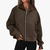 Women's Top 2014 New Women's Autumn/Winter Coat Hooded Cardigan Zipper Sweater