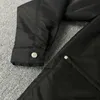 Versione verificata versione corretta giacca in cotone lussuosa e trendy con clip in metallo calore invernale giacche da uomo e da donna antivento e impermeabili versione alta c