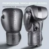 保護ギアプロフェッショナルボクシンググローブ大人のスパーリング無料の戦闘手袋