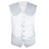 Gilets Champagne bleu Royal homme Satin gilet mariage marié costume gilet hommes violet rose bordeaux rouge vert or blanc