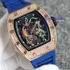 Хорошие часы RM Watch Наручные часы Высококачественные модные мужские часы Dragon Eye