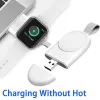 Mini Magnetic Wireless Charger Dock för Apple Watch Series 8 7 6/5/4/SE/3/2 Portable Wireless Charging Cable Charger för IWATCH