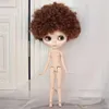 Icy DBS Blyth Doll Vit hud Joint Body Olika hårfärg Explosion Heads Girl Boy Gift Toy 240308