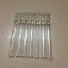 ポータブル革新的なデザインPyrex Glass One Hitter Smoking Pipe Filter Tigablette Holder Mouthpoite Tip Easy Clean High Quality Hot Cake ZZ